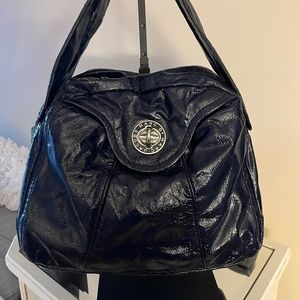 Marc by Marc Jacobs Crinkled Patent Leather Handbag - RARELY USED